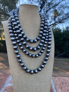 12mm Navajo Pearl Necklace