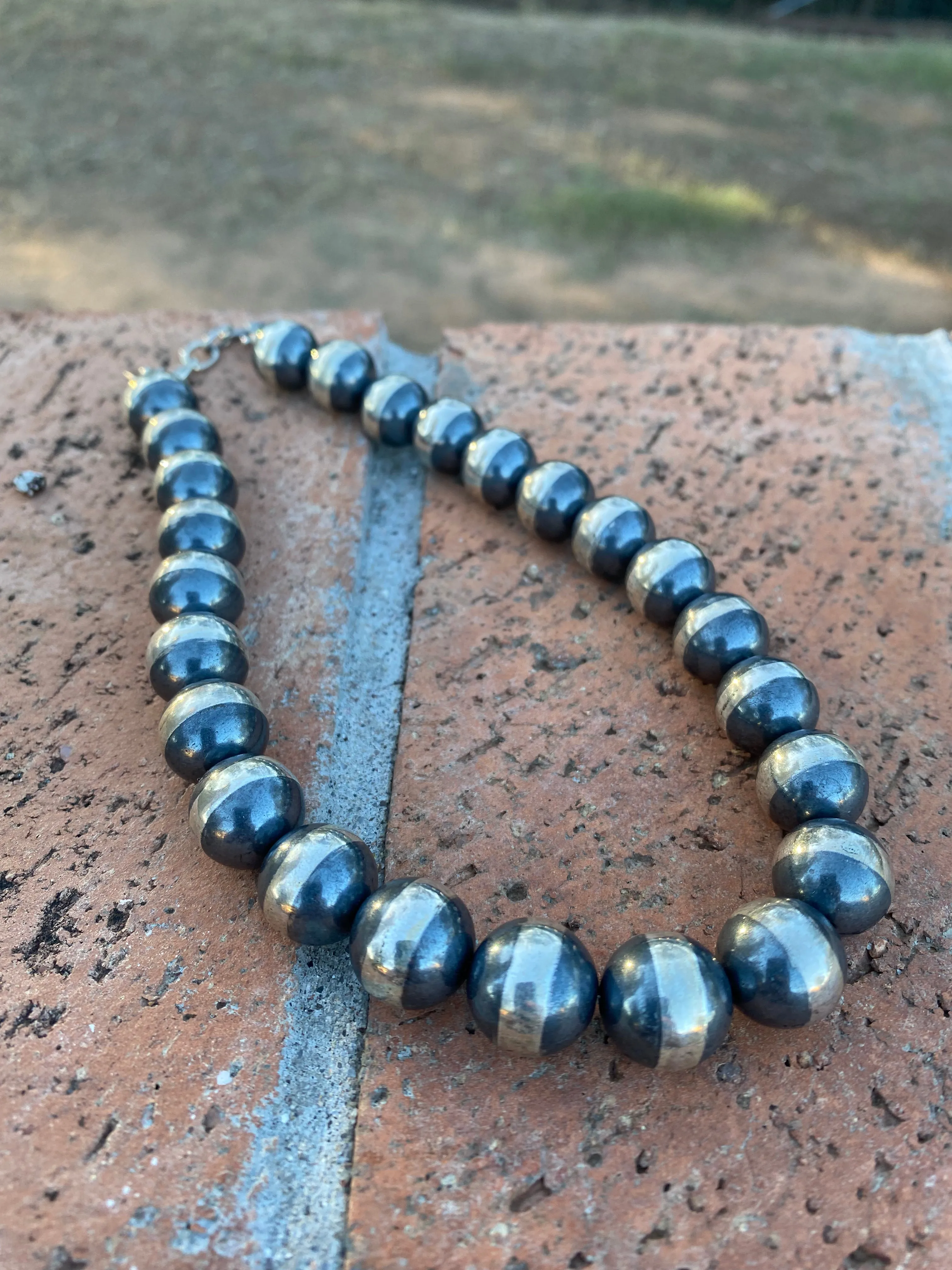 12mm Navajo Pearl Necklace