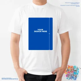 12" Adult Large and XL Shirt Size with Your Custom Design DTF Transfer