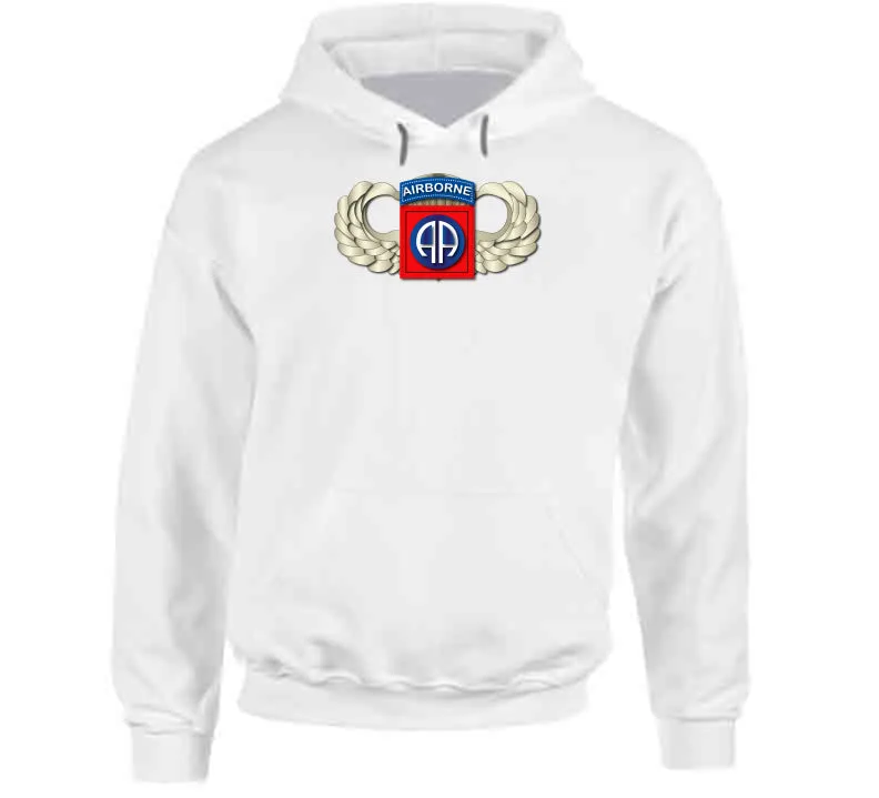 82nd Airborne Division - SSI - Wings T Shirt
