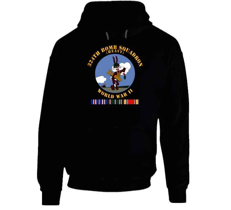 AAC - 324th Bomb Squadron - WWII w EU SVC Hoodie