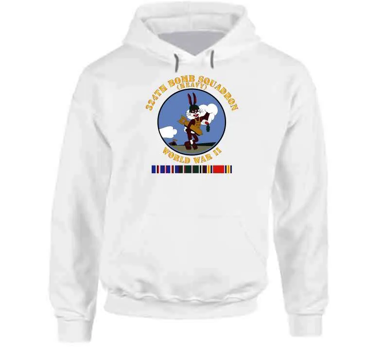 AAC - 324th Bomb Squadron - WWII w EU SVC Hoodie