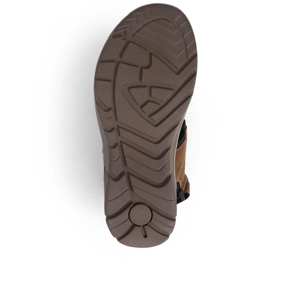 Adjustable Leather Sandals - DDIN39013 / 324 991