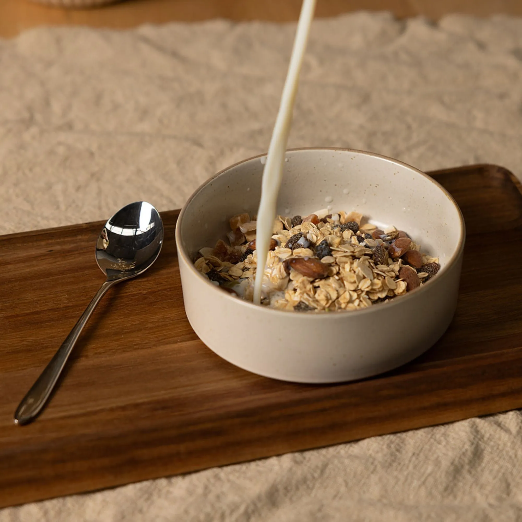 Akira Cereal Bowl - Bone