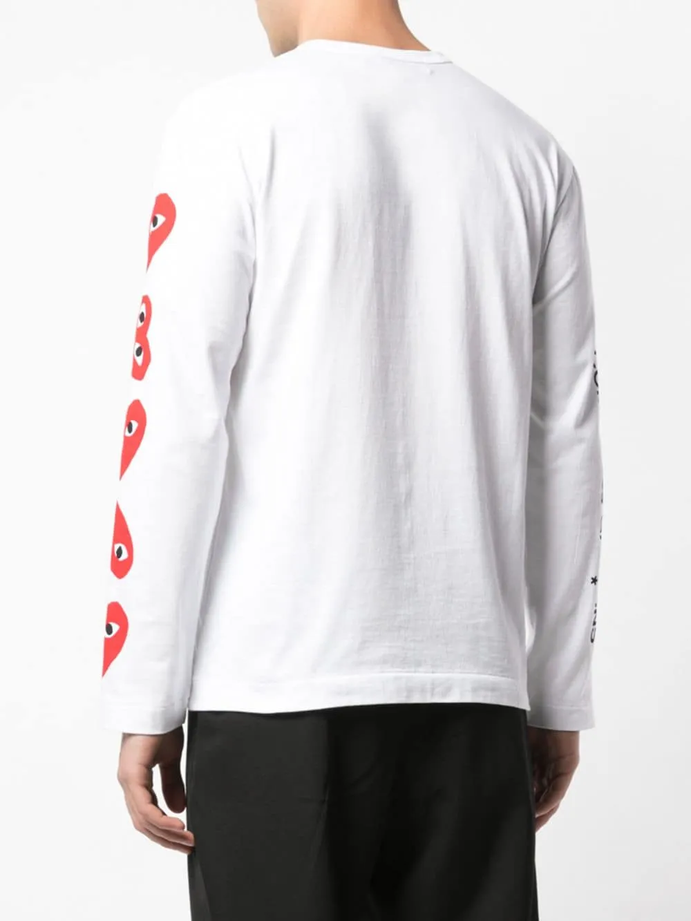 Almond-Eye Long-Sleeved T-Shirt