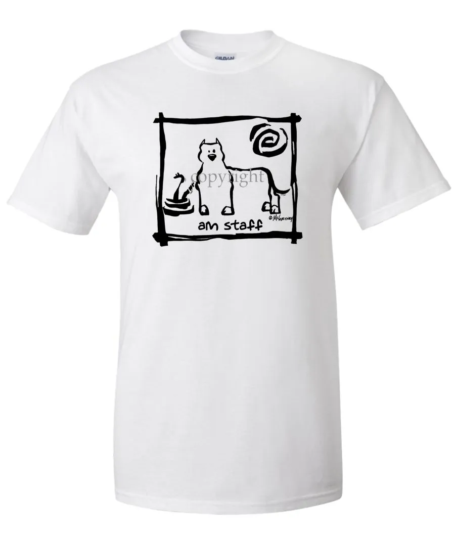 American Staffordshire Terrier - Cavern Canine - T-Shirt