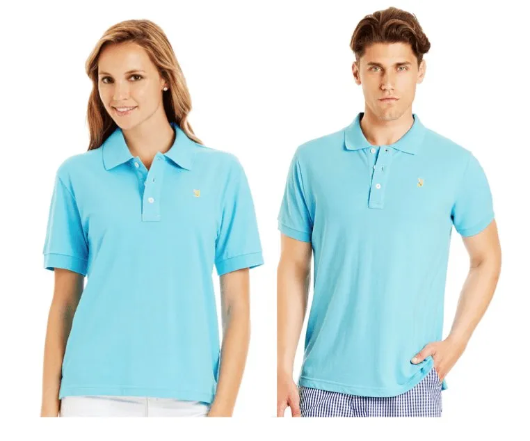 Aqua Polo Shirt