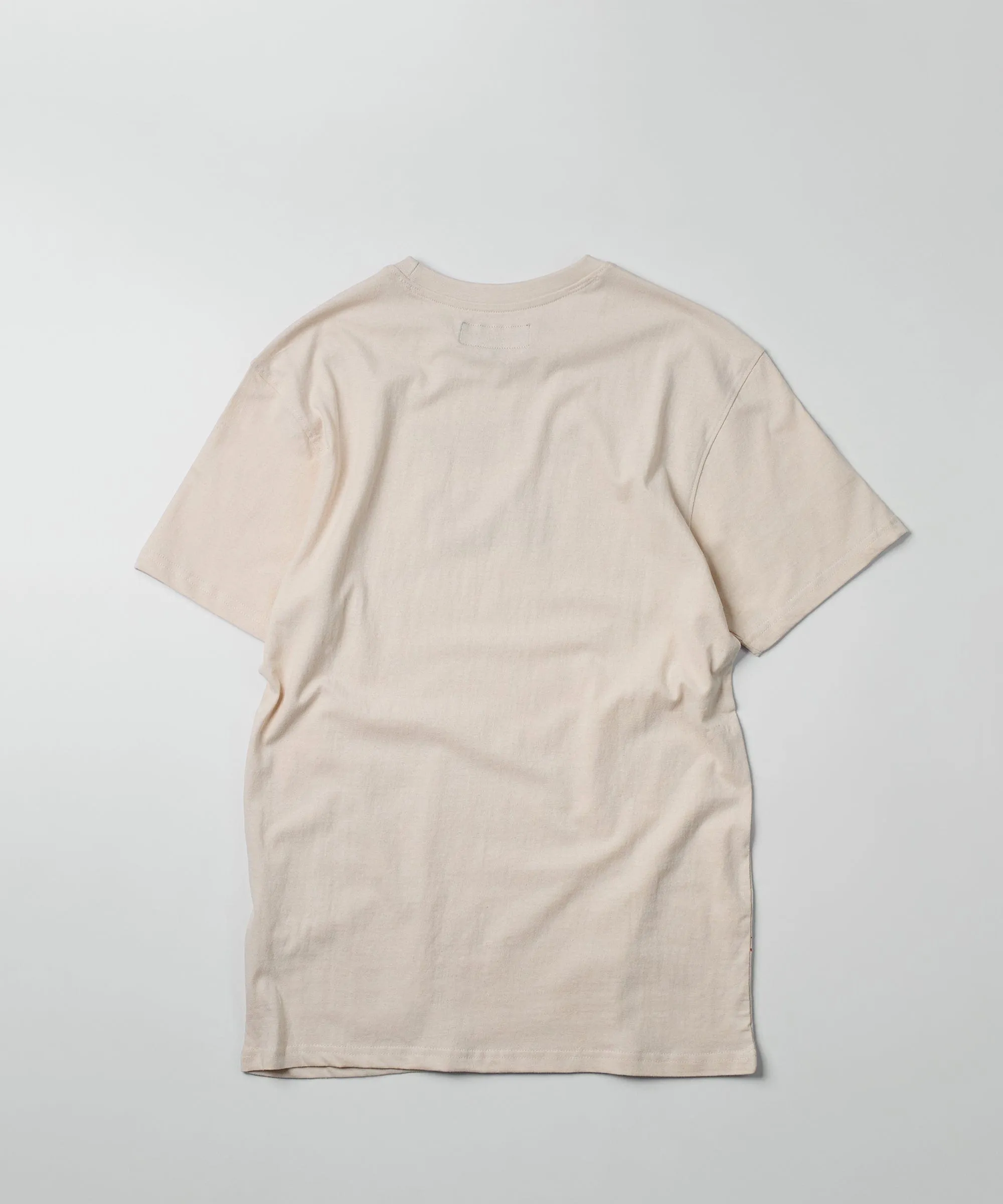 Art Dept Paint Splatter Short Sleeve Tee - Tan