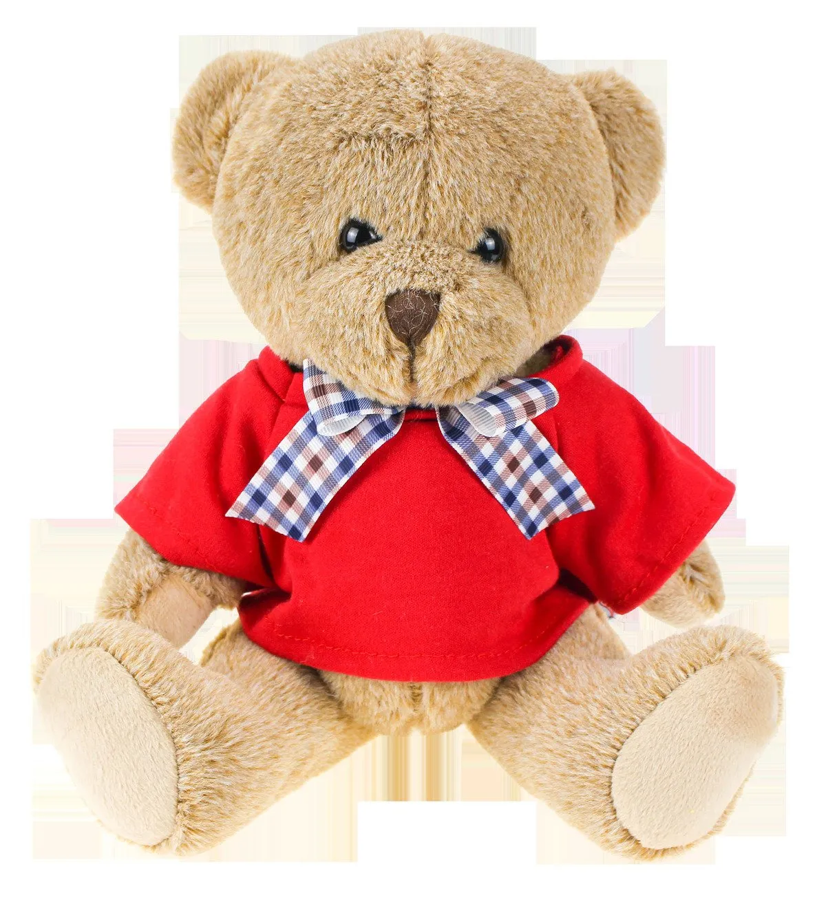 Articulated Bear with Bow, 24cm