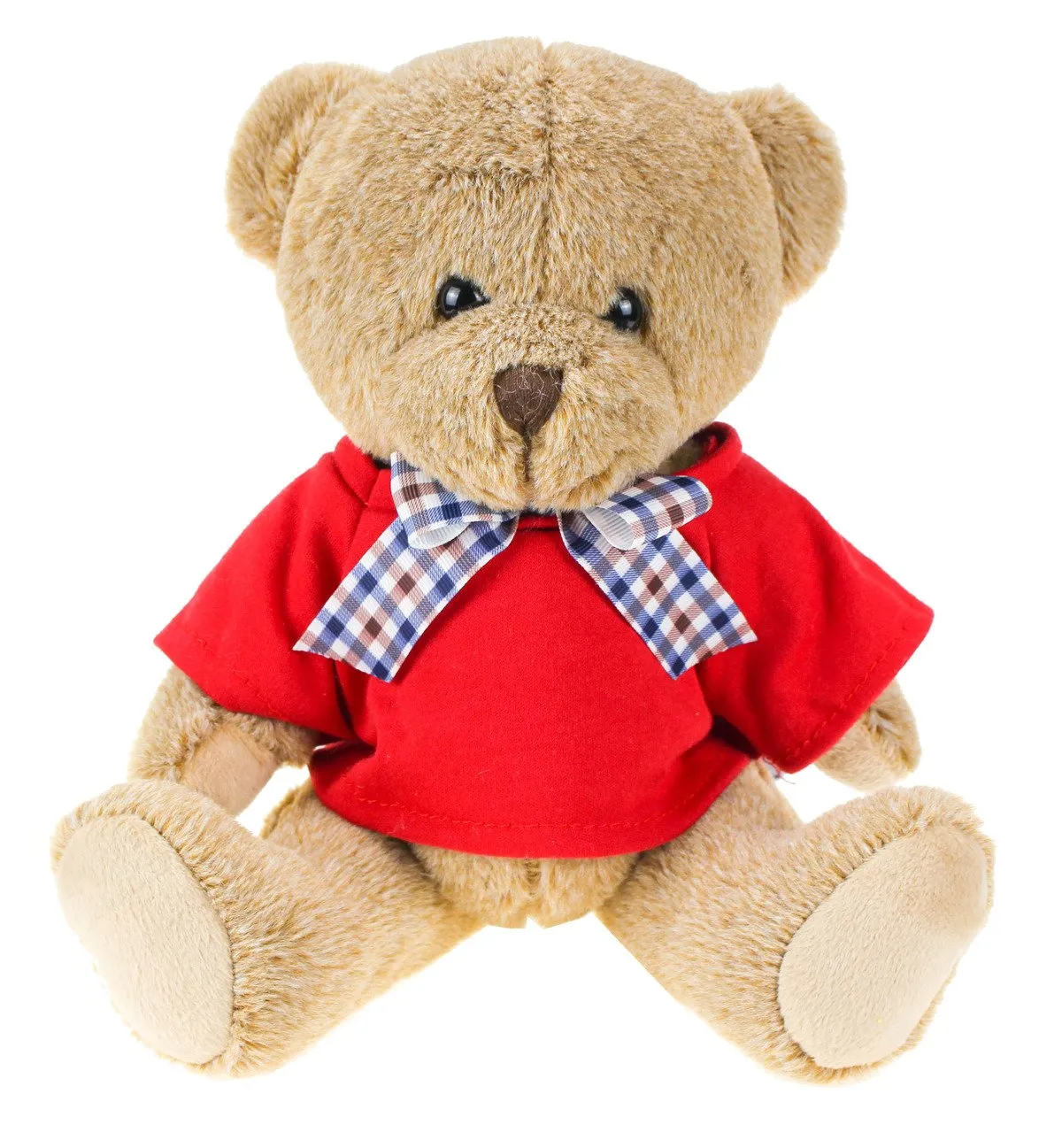 Articulated Bear with Bow, 24cm