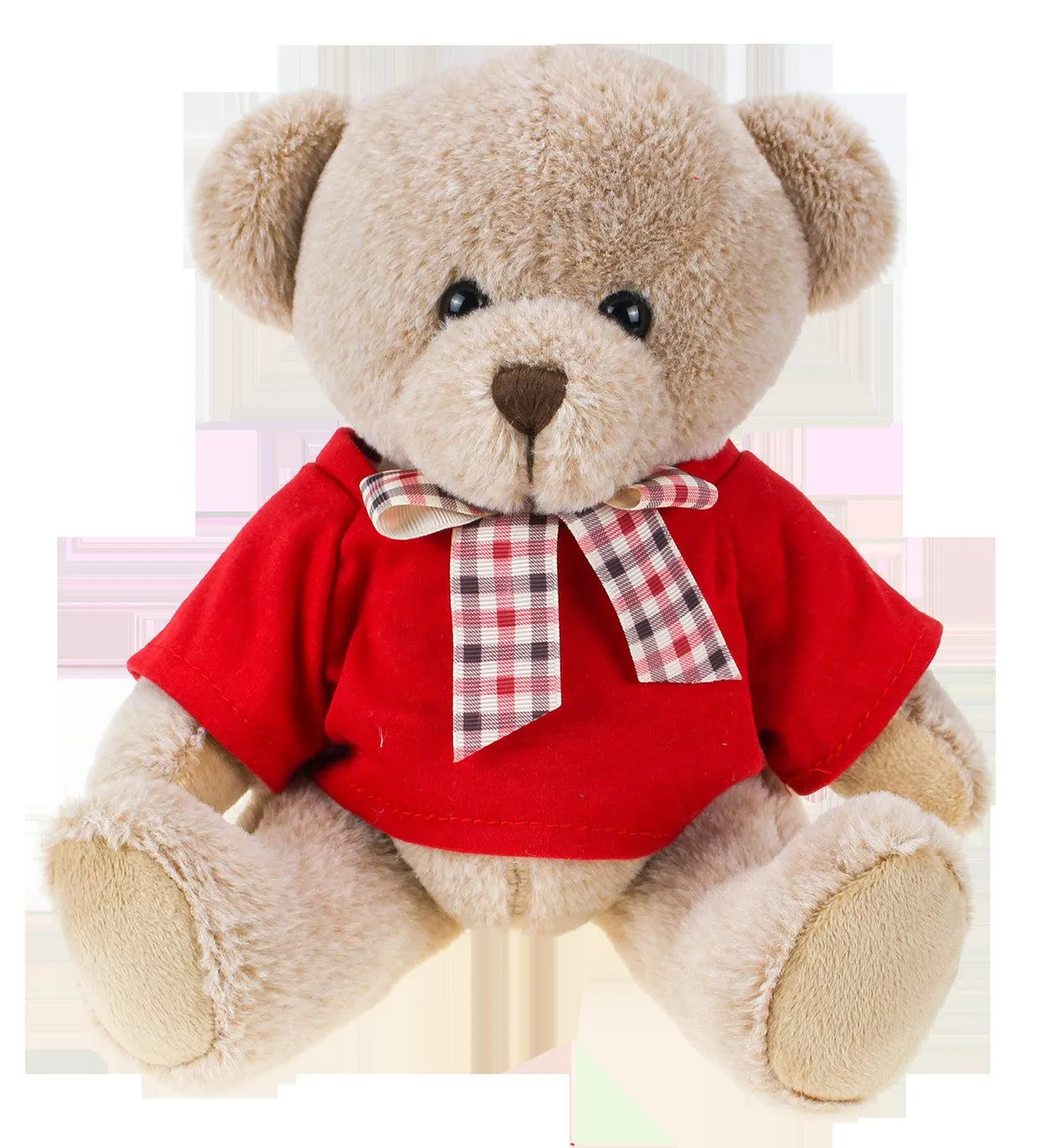 Articulated Bear with Bow, 24cm