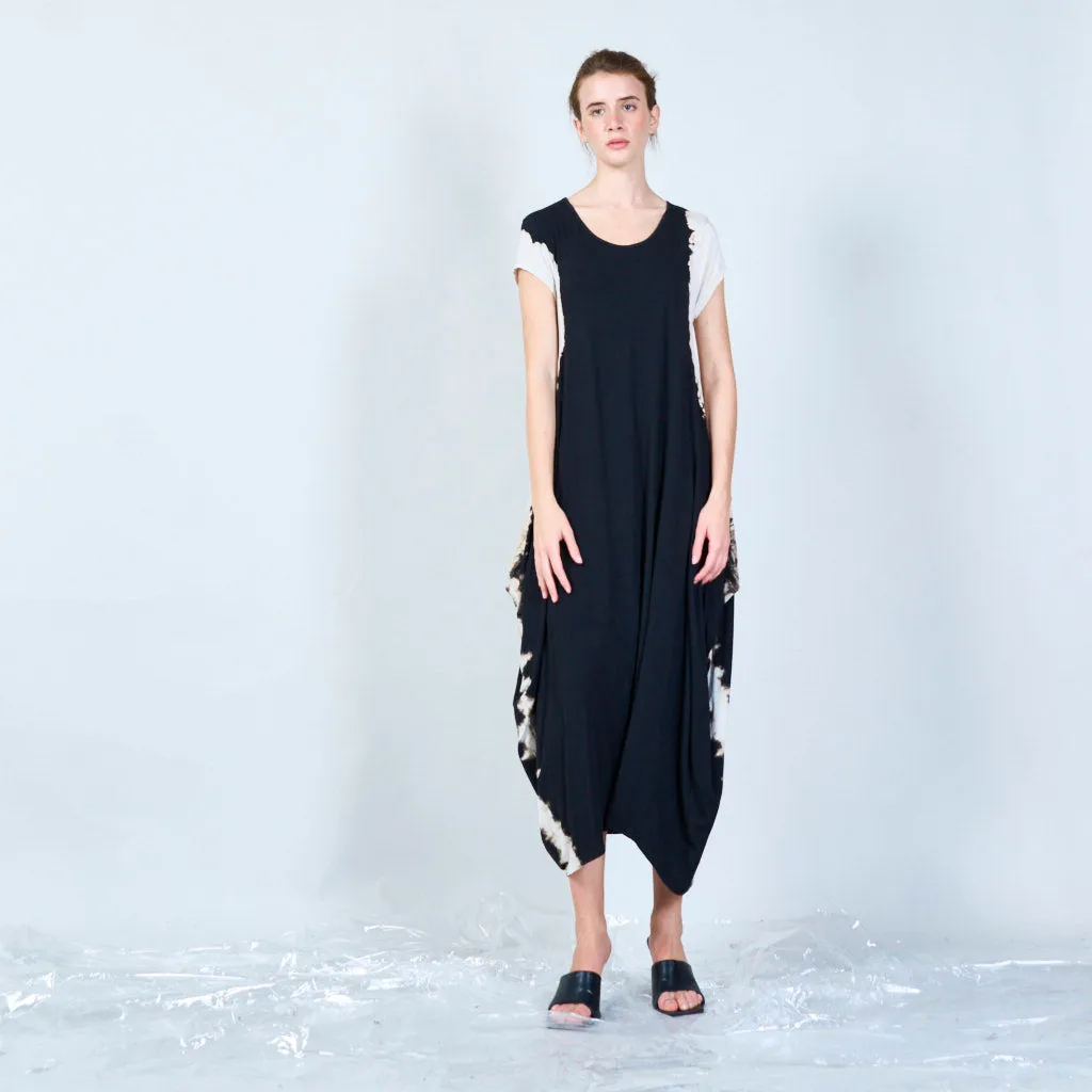 Asymmetrical layered dress wholesale