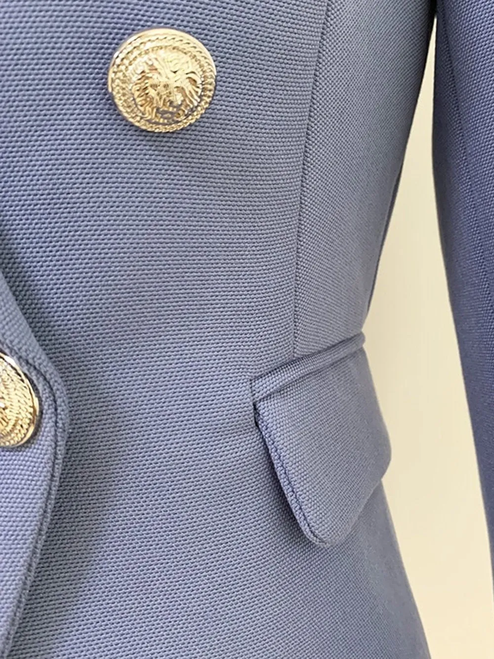 ATLANTA Double-Breasted Tweed Blazer