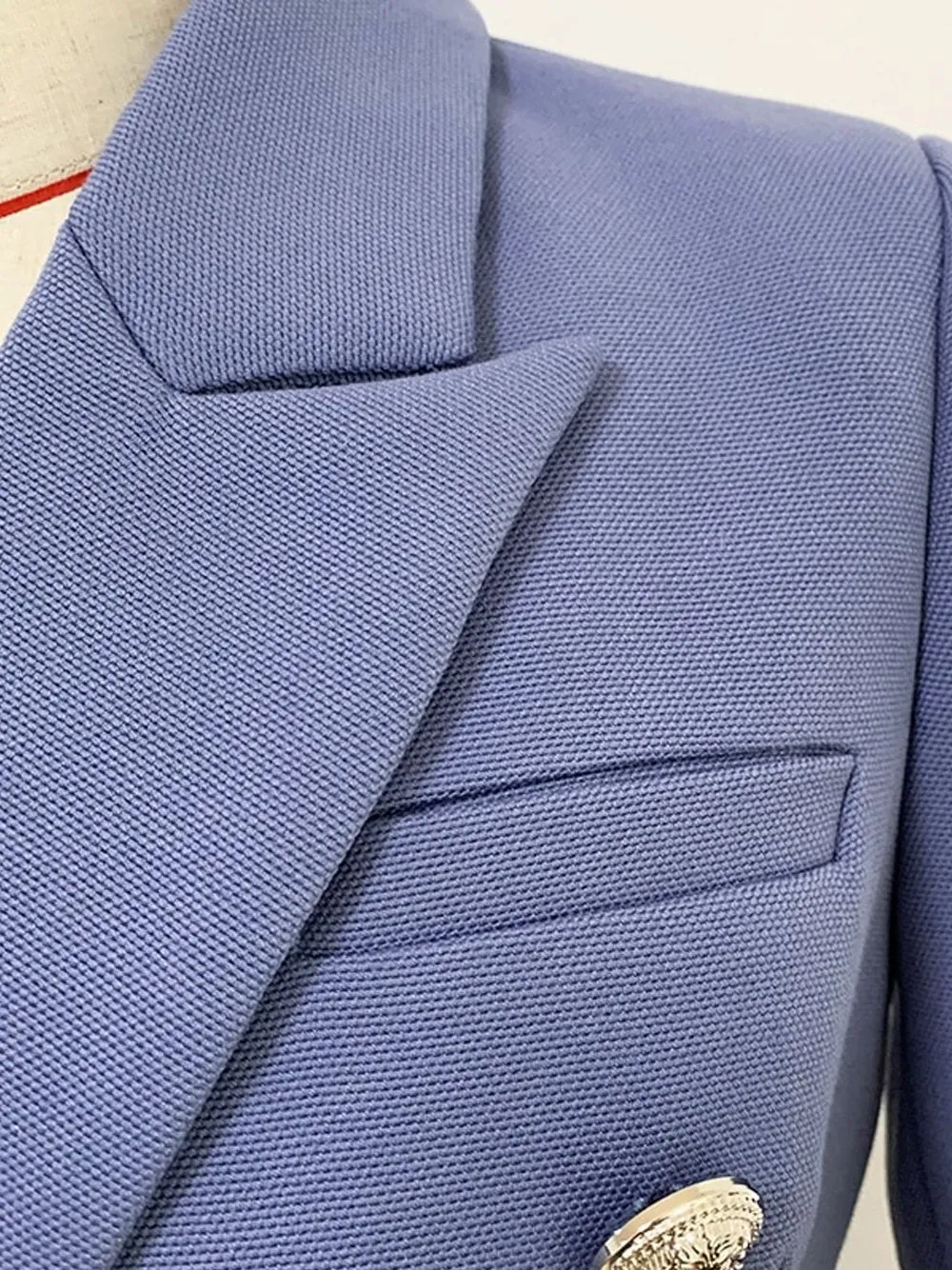 ATLANTA Double-Breasted Tweed Blazer