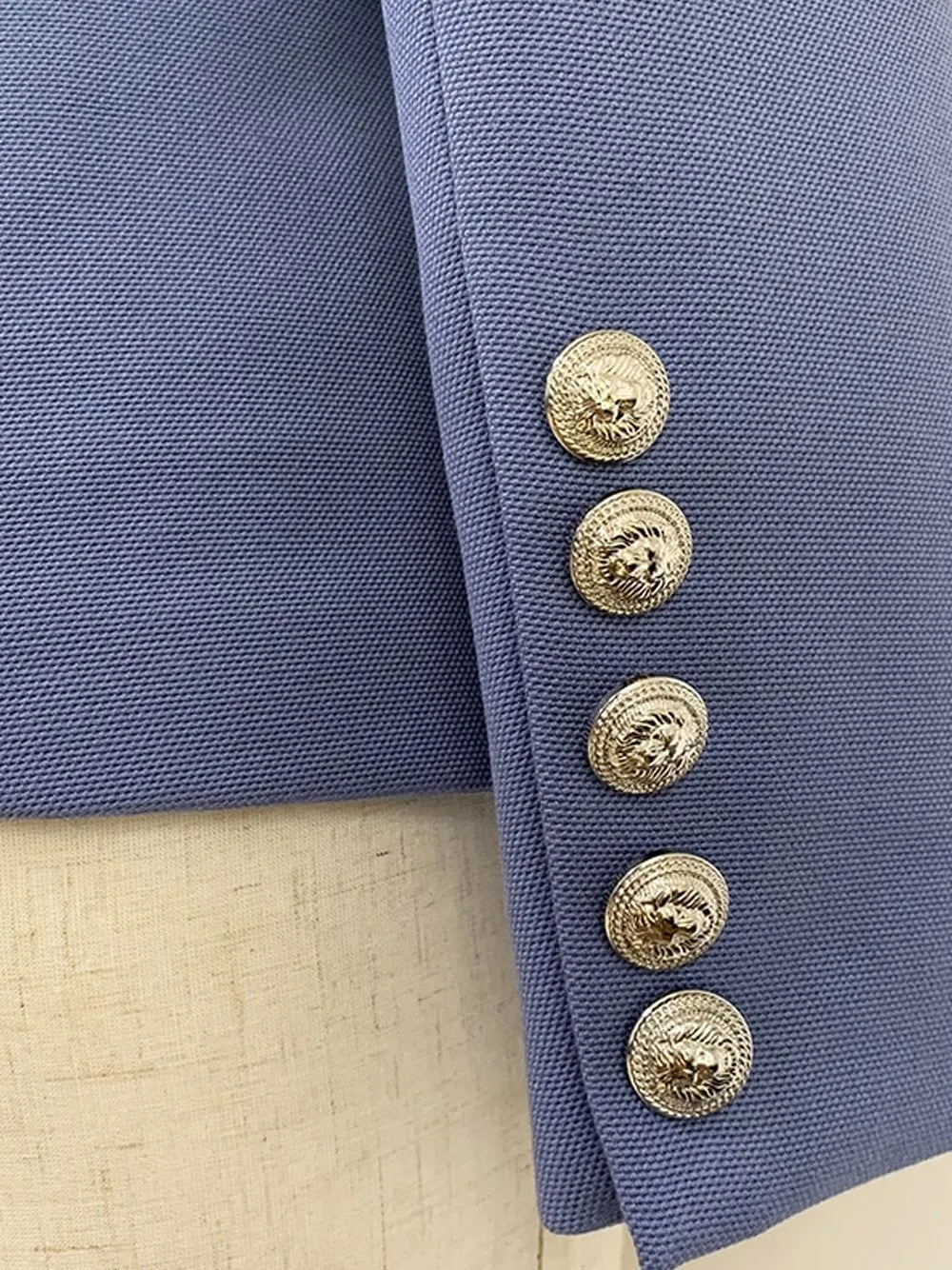 ATLANTA Double-Breasted Tweed Blazer