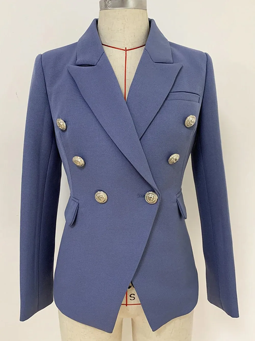 ATLANTA Double-Breasted Tweed Blazer