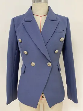 ATLANTA Double-Breasted Tweed Blazer