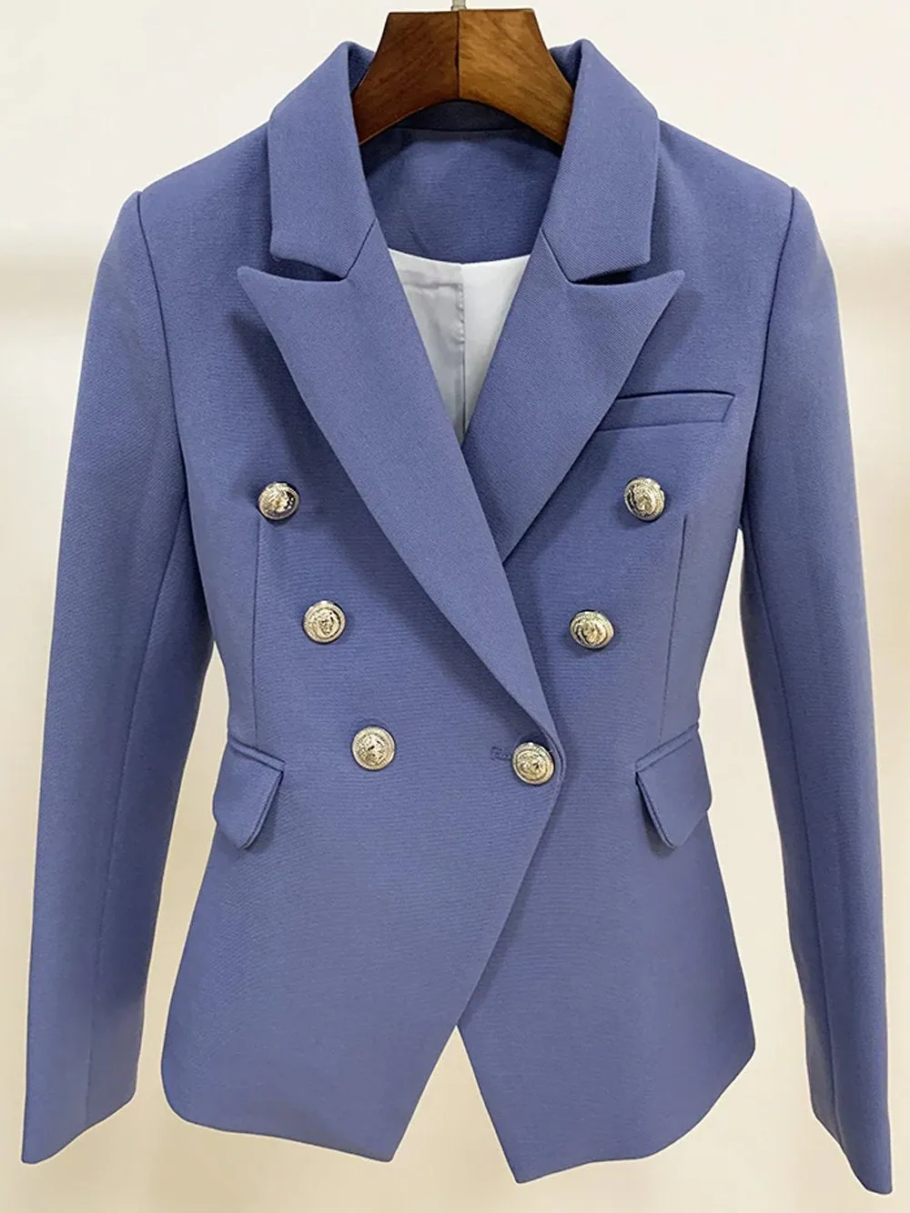 ATLANTA Double-Breasted Tweed Blazer