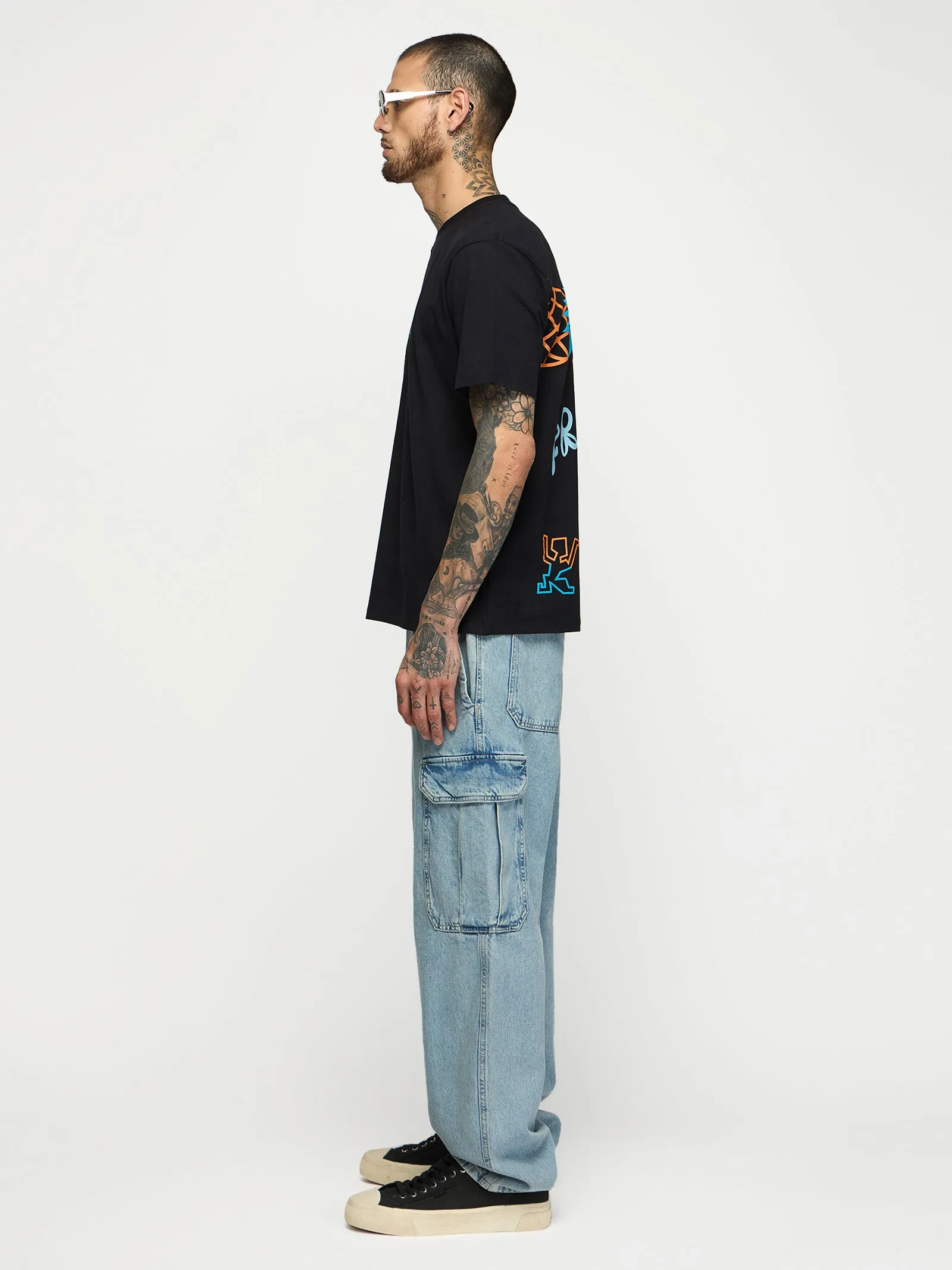 Back Graphic Stretch T-Shirt