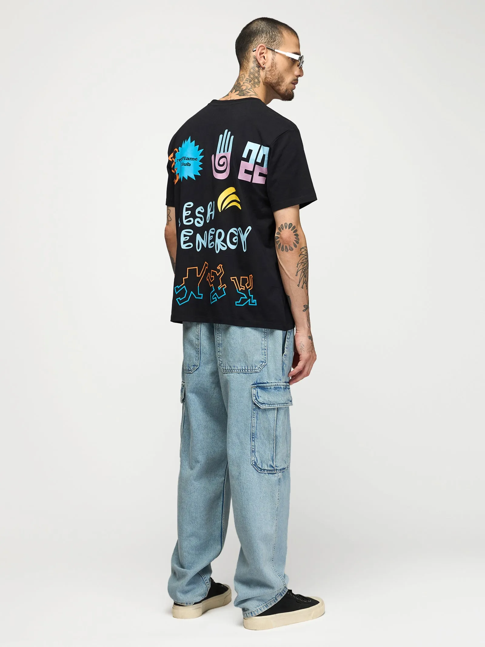Back Graphic Stretch T-Shirt