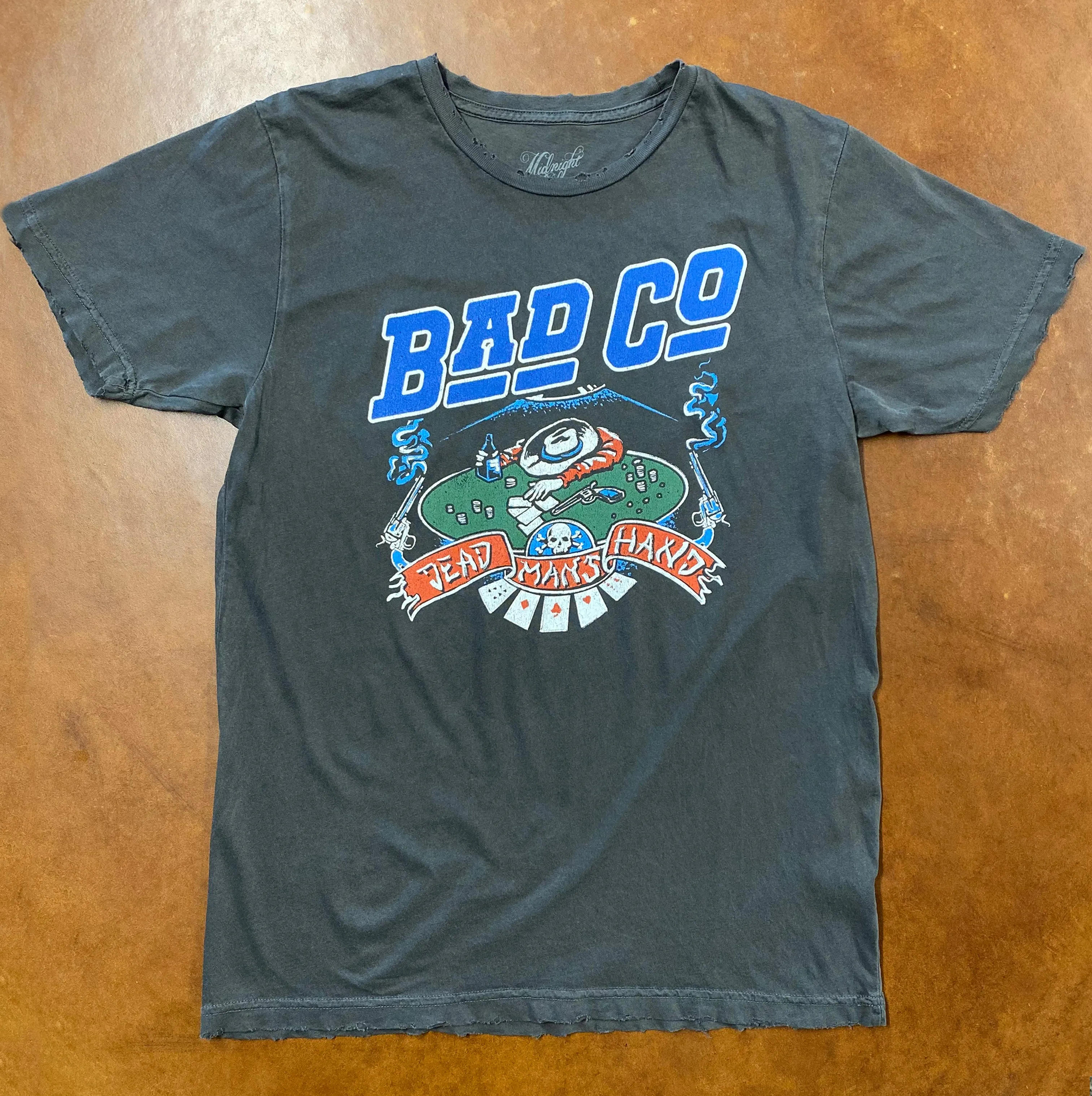 Bad Company Dead Mans Hand Unisex Tee