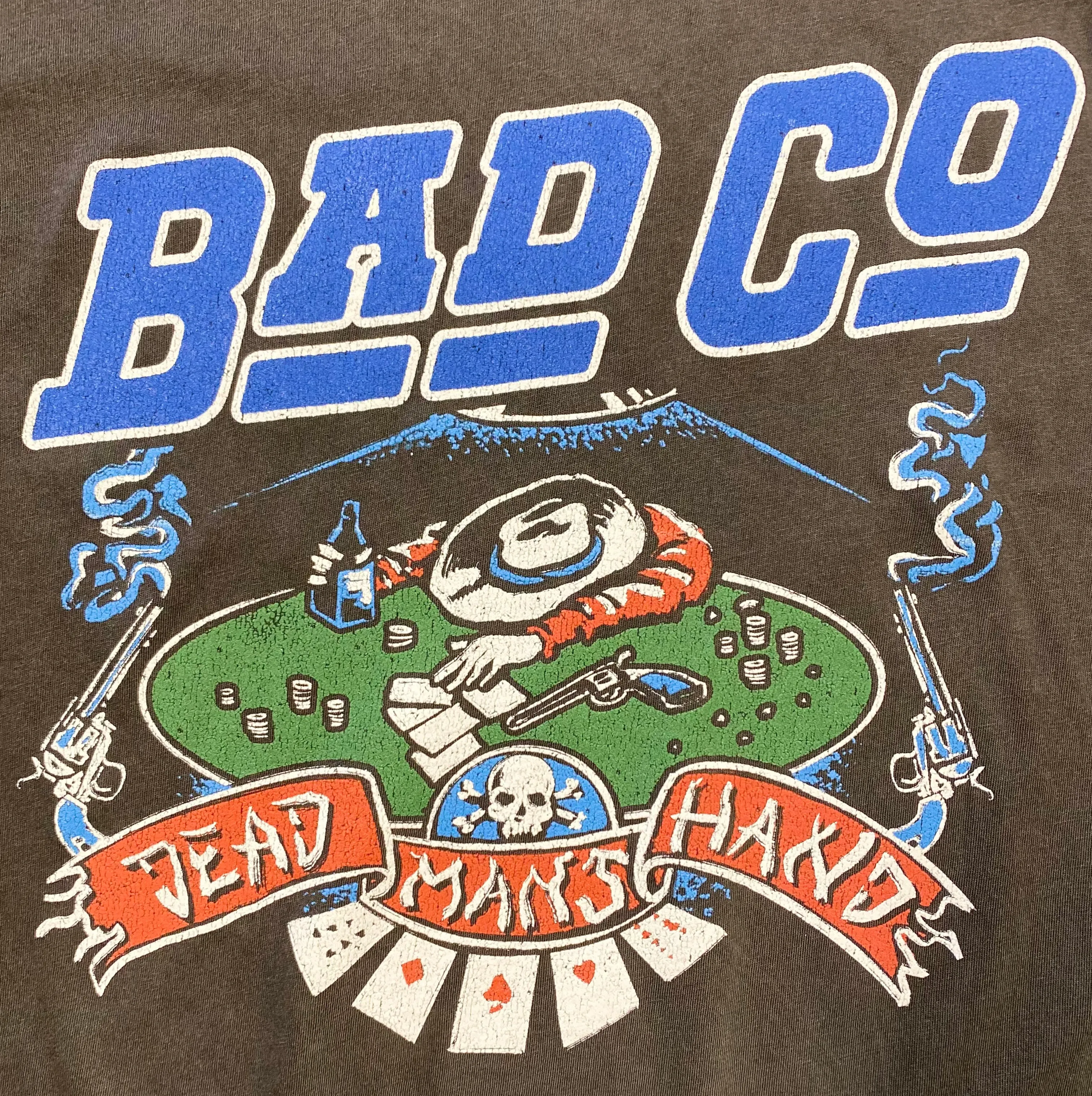 Bad Company Dead Mans Hand Unisex Tee