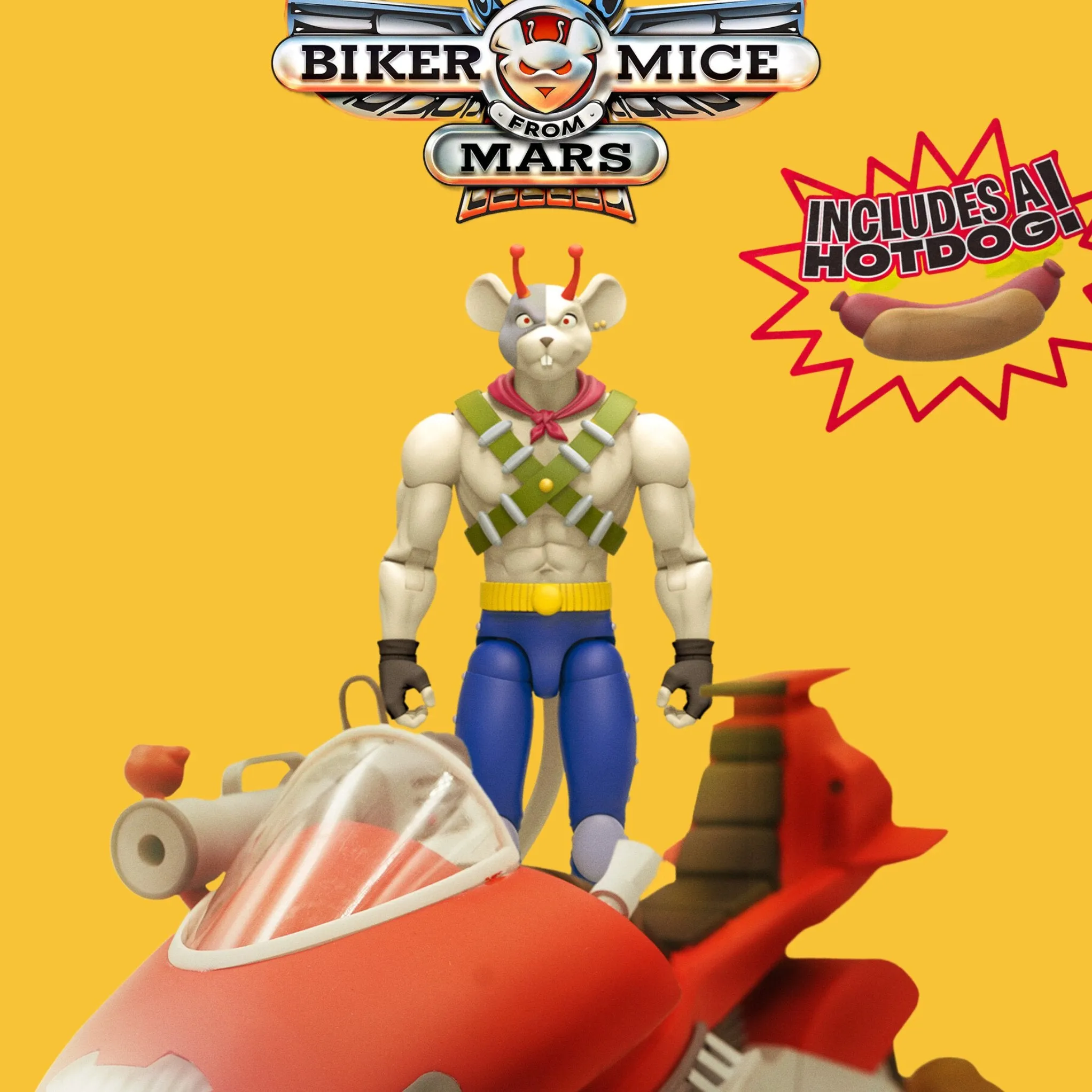 Biker Mice From Mars Vinnie's Radical Rocket Sled