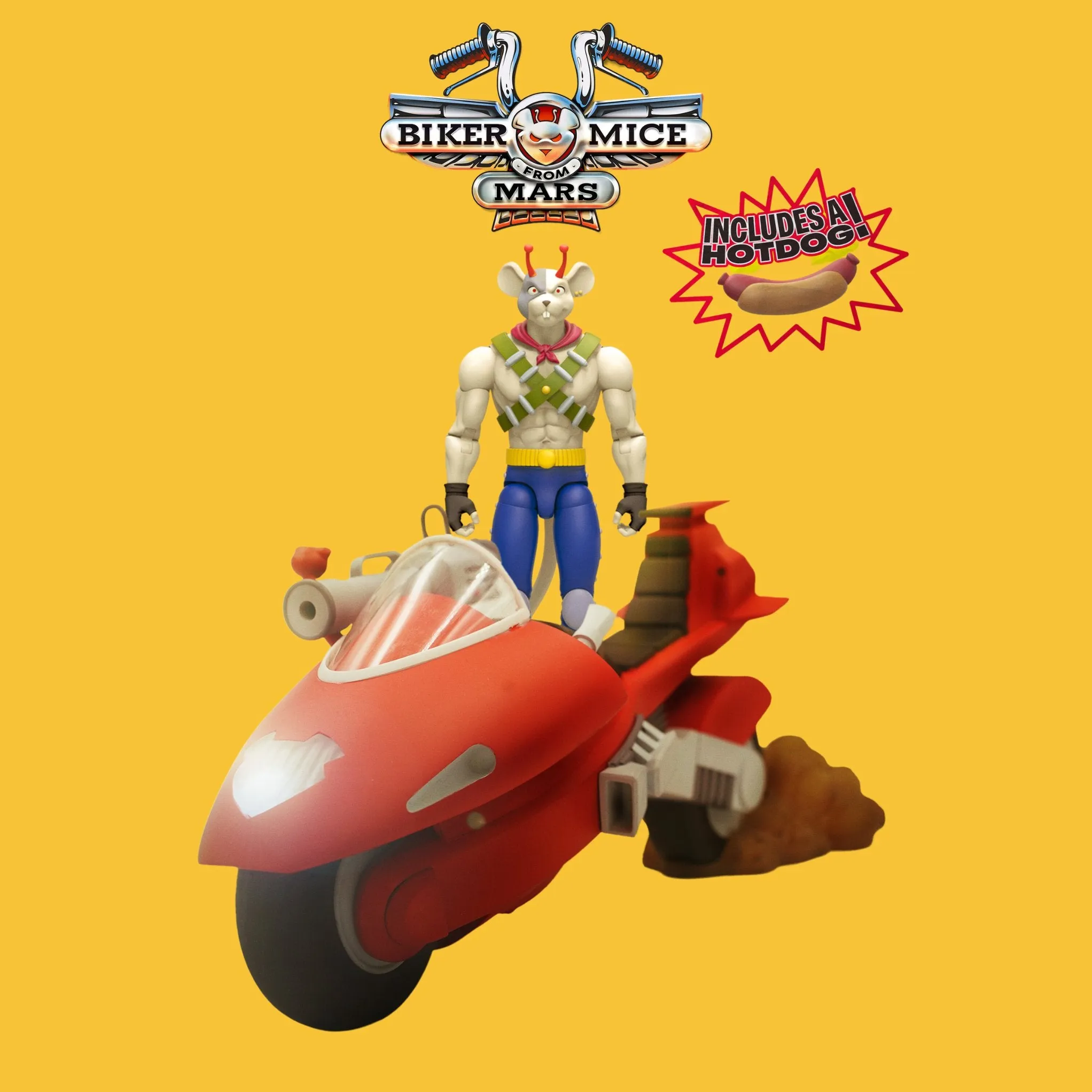 Biker Mice From Mars Vinnie's Radical Rocket Sled