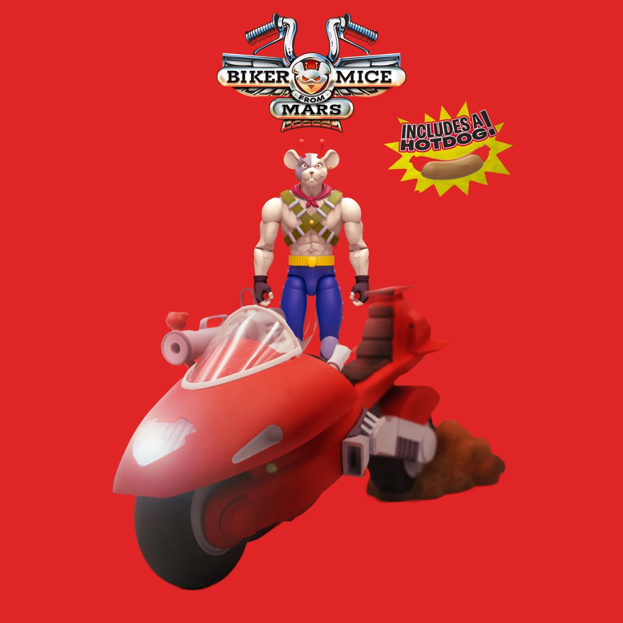 Biker Mice From Mars Vinnie's Radical Rocket Sled