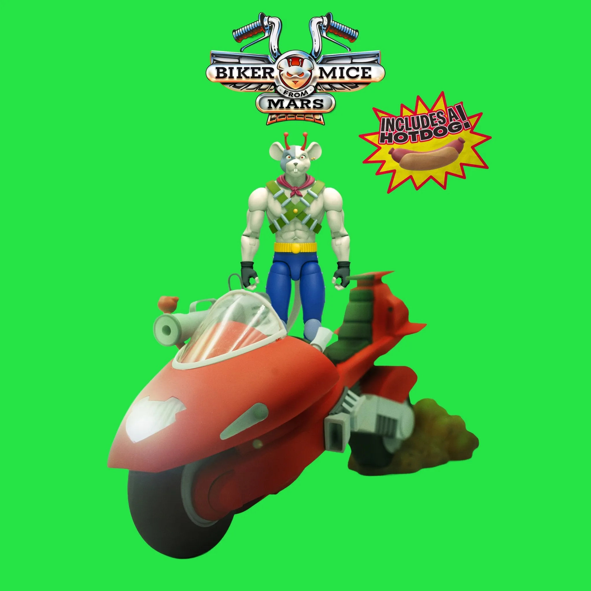 Biker Mice From Mars Vinnie's Radical Rocket Sled
