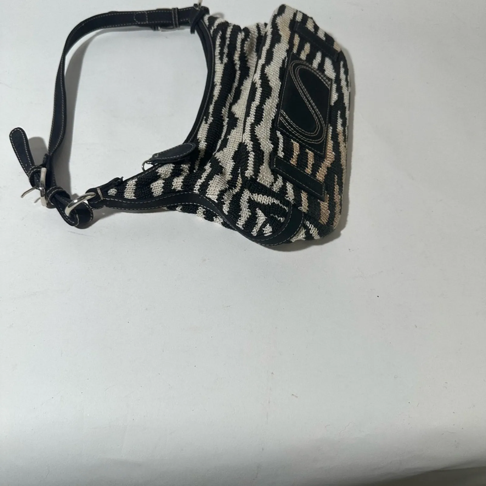 Black and White Zebra Print Women's Bag
