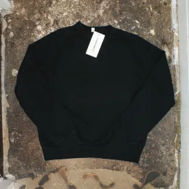 Black Irregular Detail Sweatshirt
