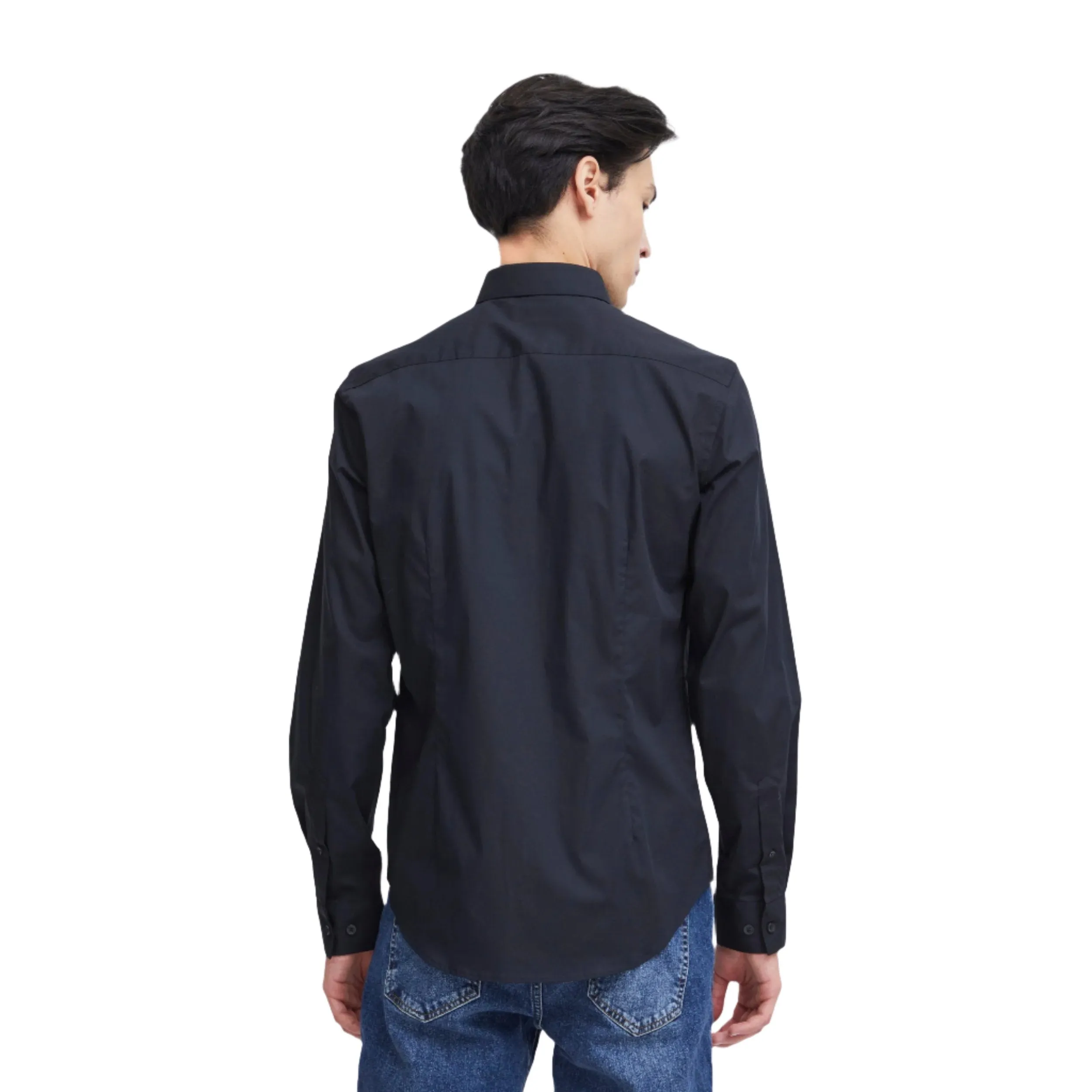 Black Palle Slim Fit Shirt