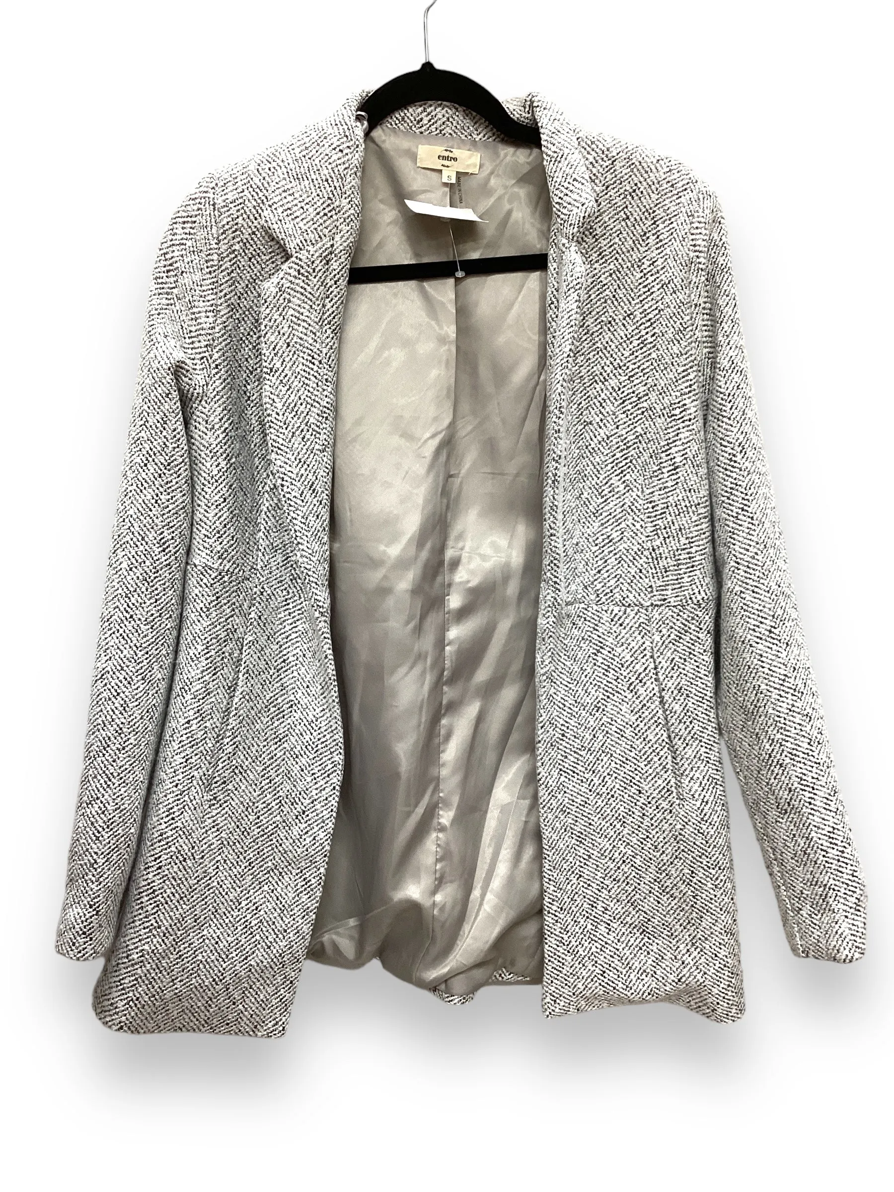 Blazer By Entro In Grey, Size: S