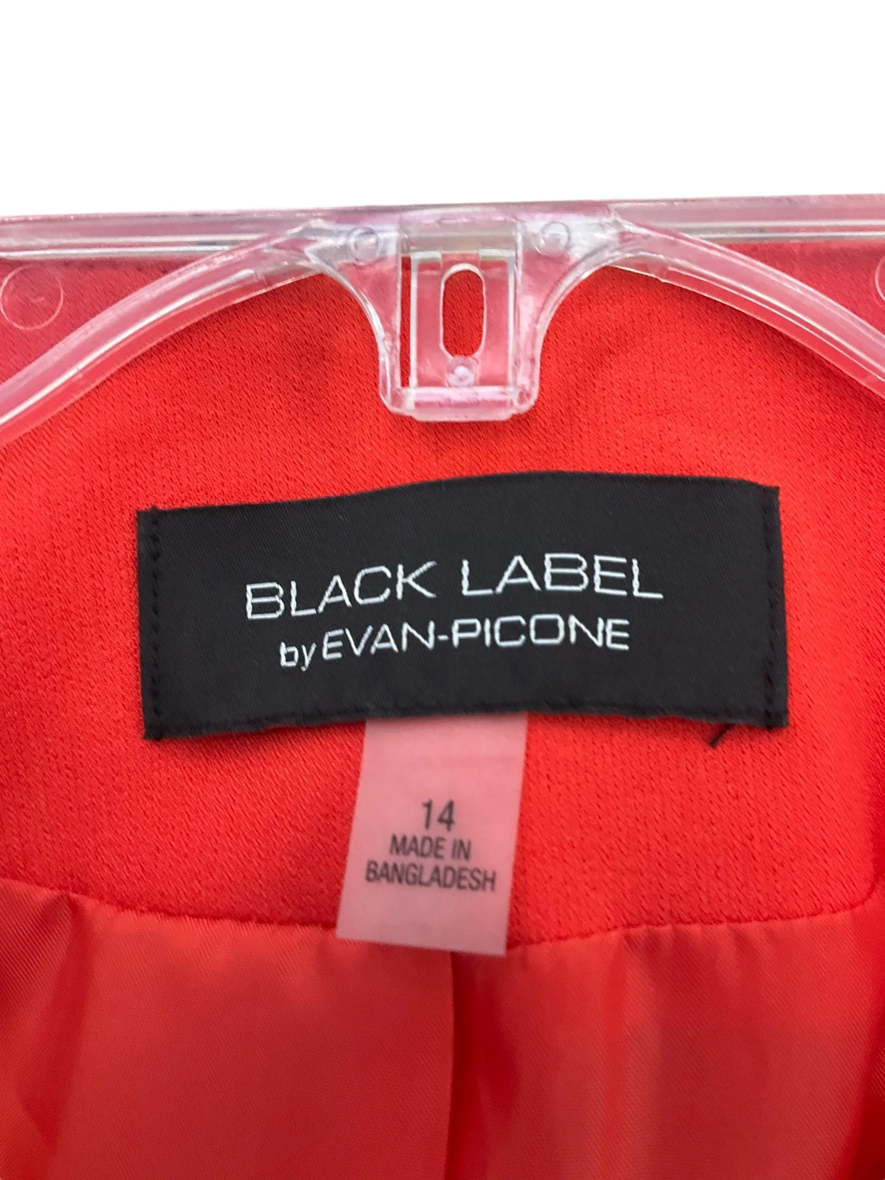 Blazer By Evan-picone In Orange, Size: Xl