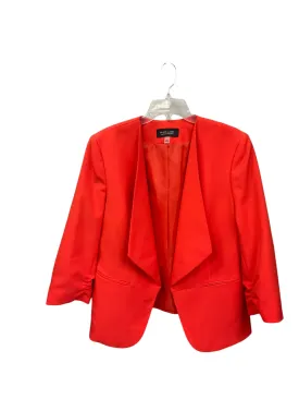 Blazer By Evan-picone In Orange, Size: Xl