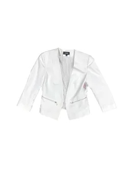 Blazer By Express In White, Size: 4