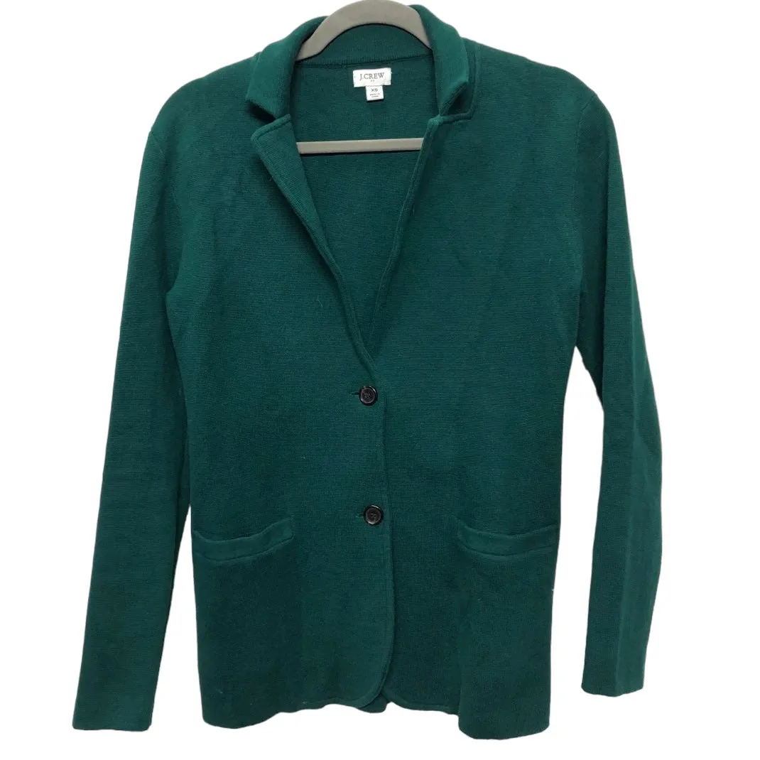 Blazer By J. Crew In Green, Size: Xs