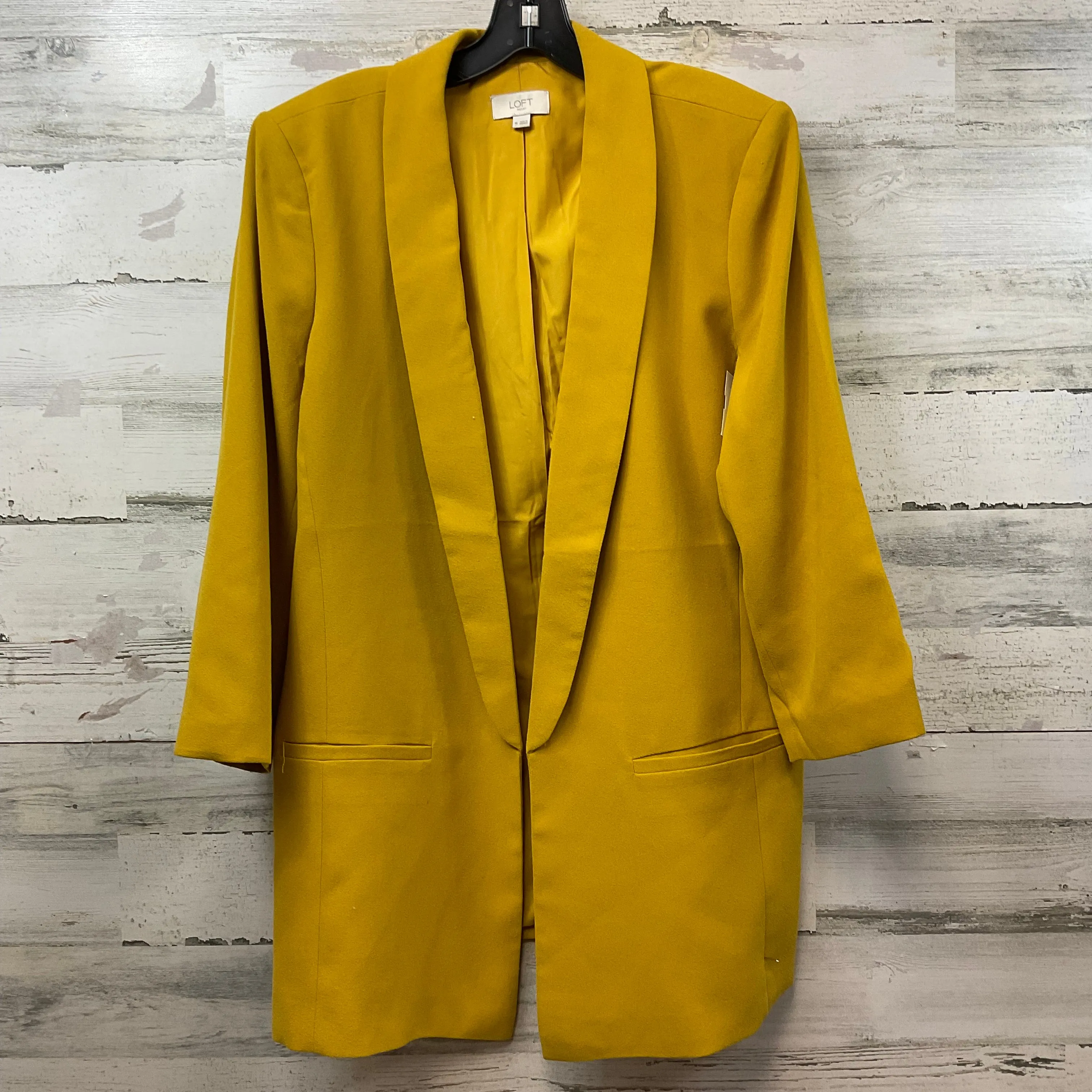 Blazer By Loft In Gold, Size: Xl
