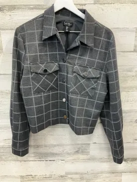 Blazer By Nicole By Nicole Miller In Grey, Size: L