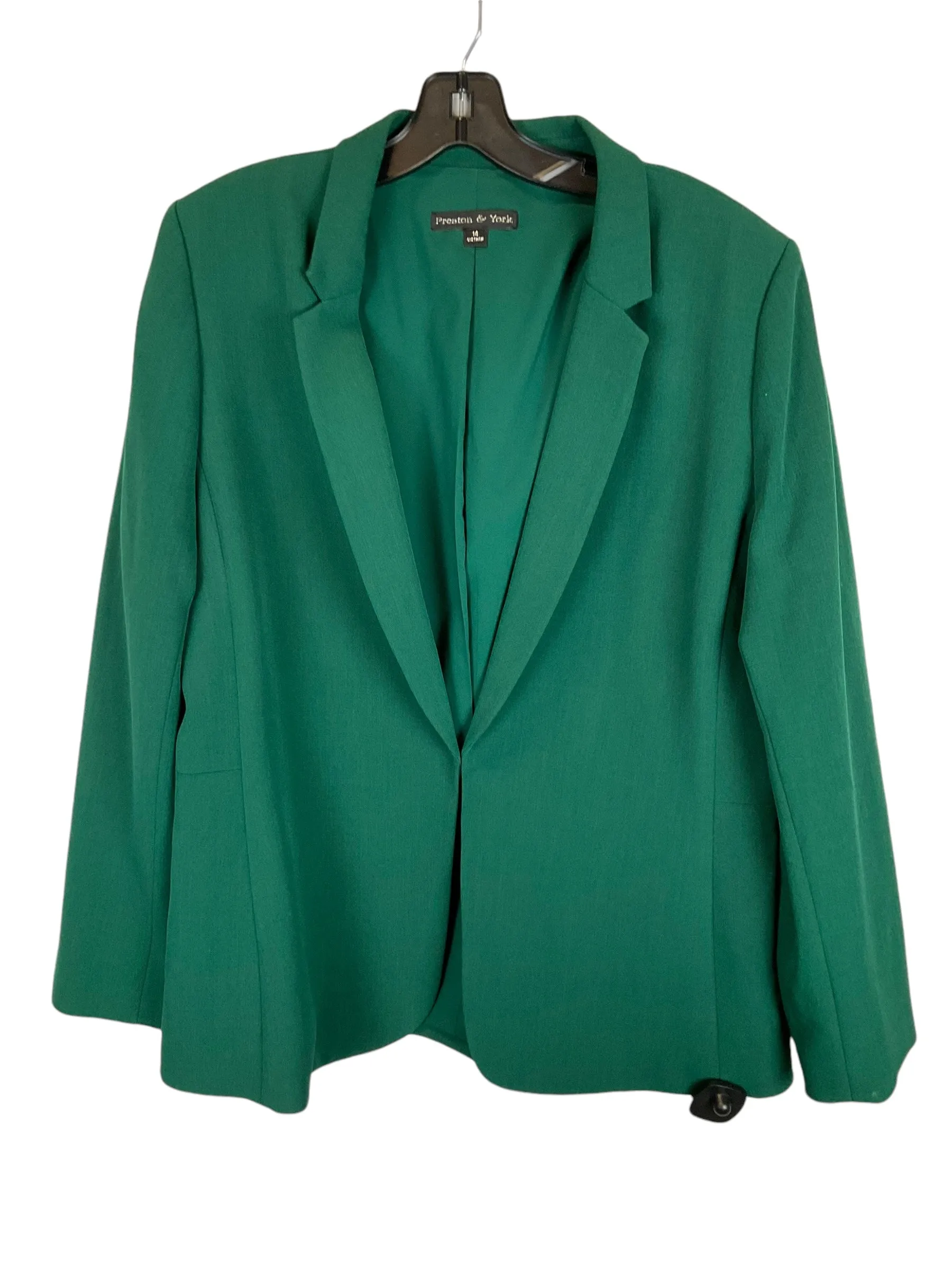Blazer By Preston And New York In Green, Size: 14