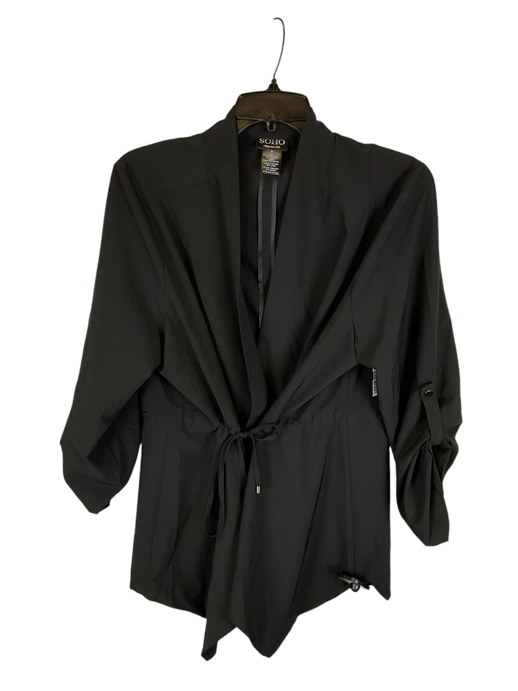Blazer By Soho Design Group In Black, Size: M