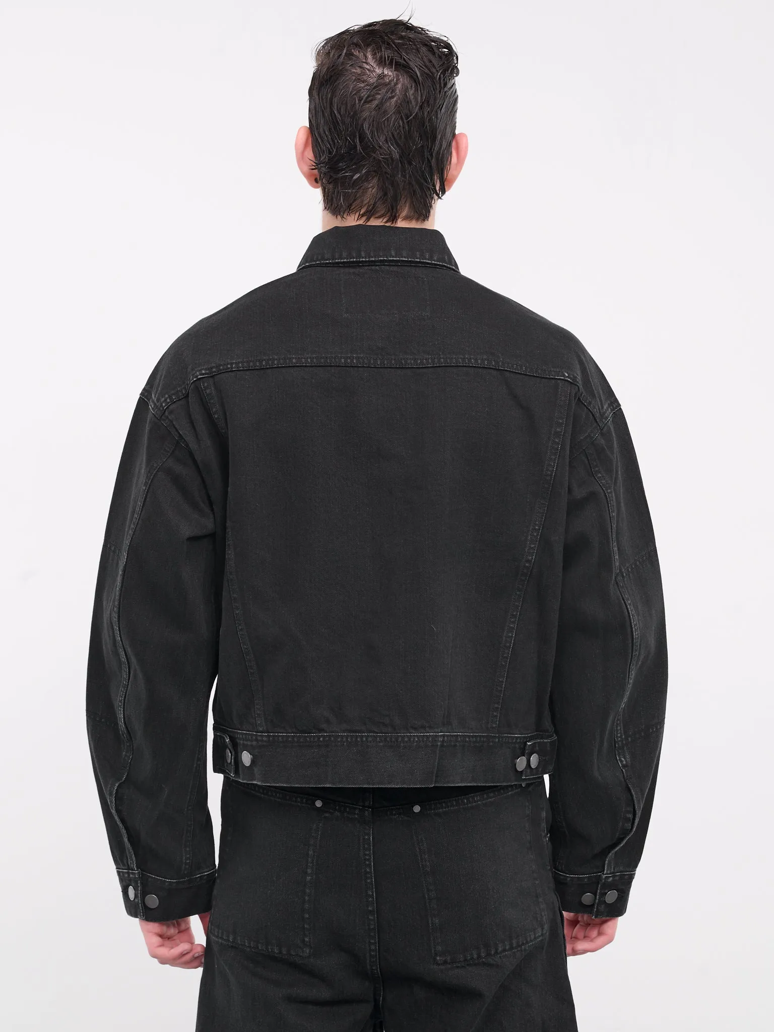 Boxy Denim Jacket (ES2427MA-MAGNETITE)