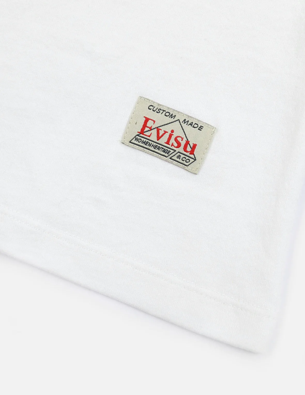 Brocade Seagull Appliqué T-shirt