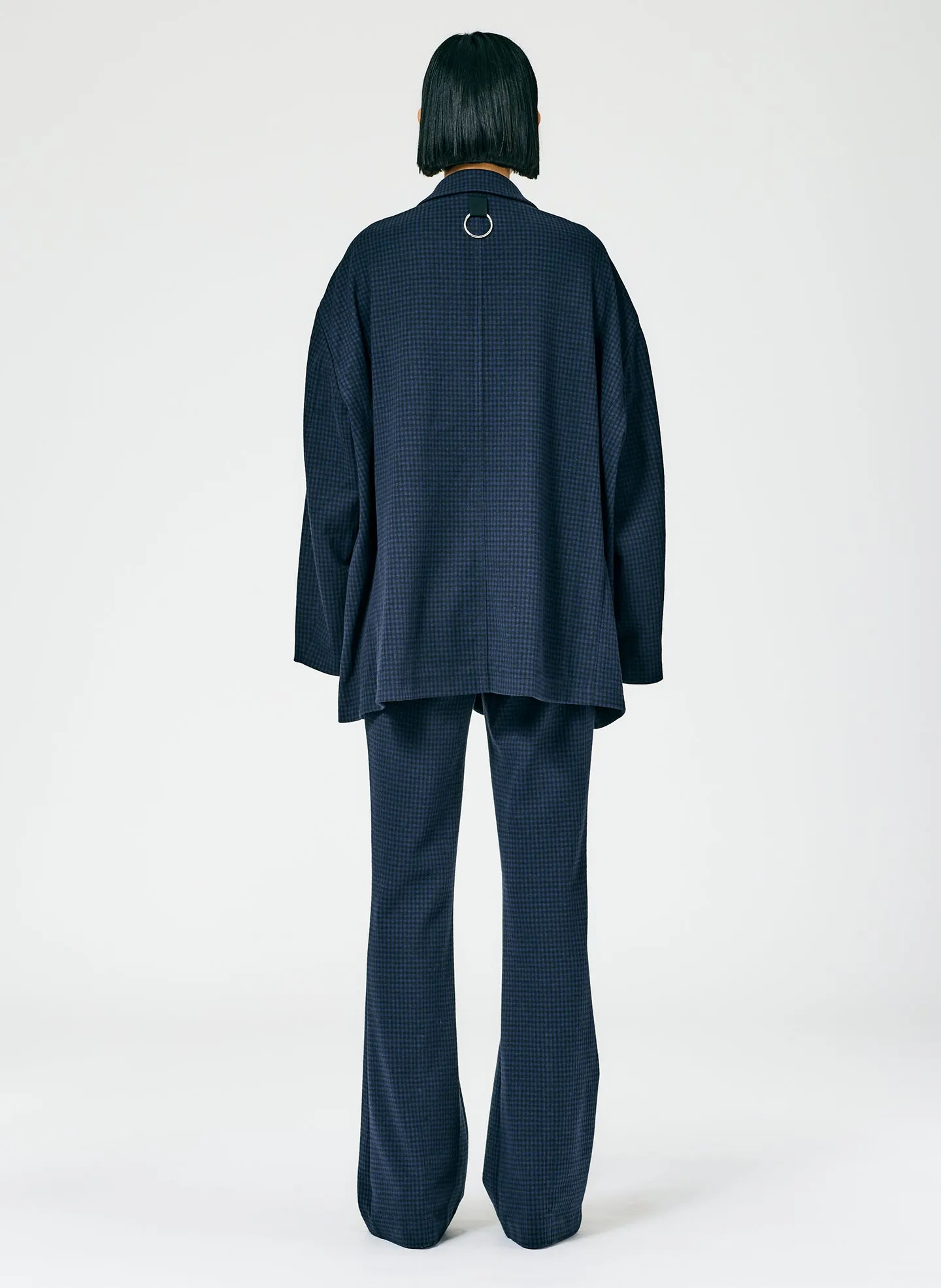 Camille Check Liam Snap Blazer