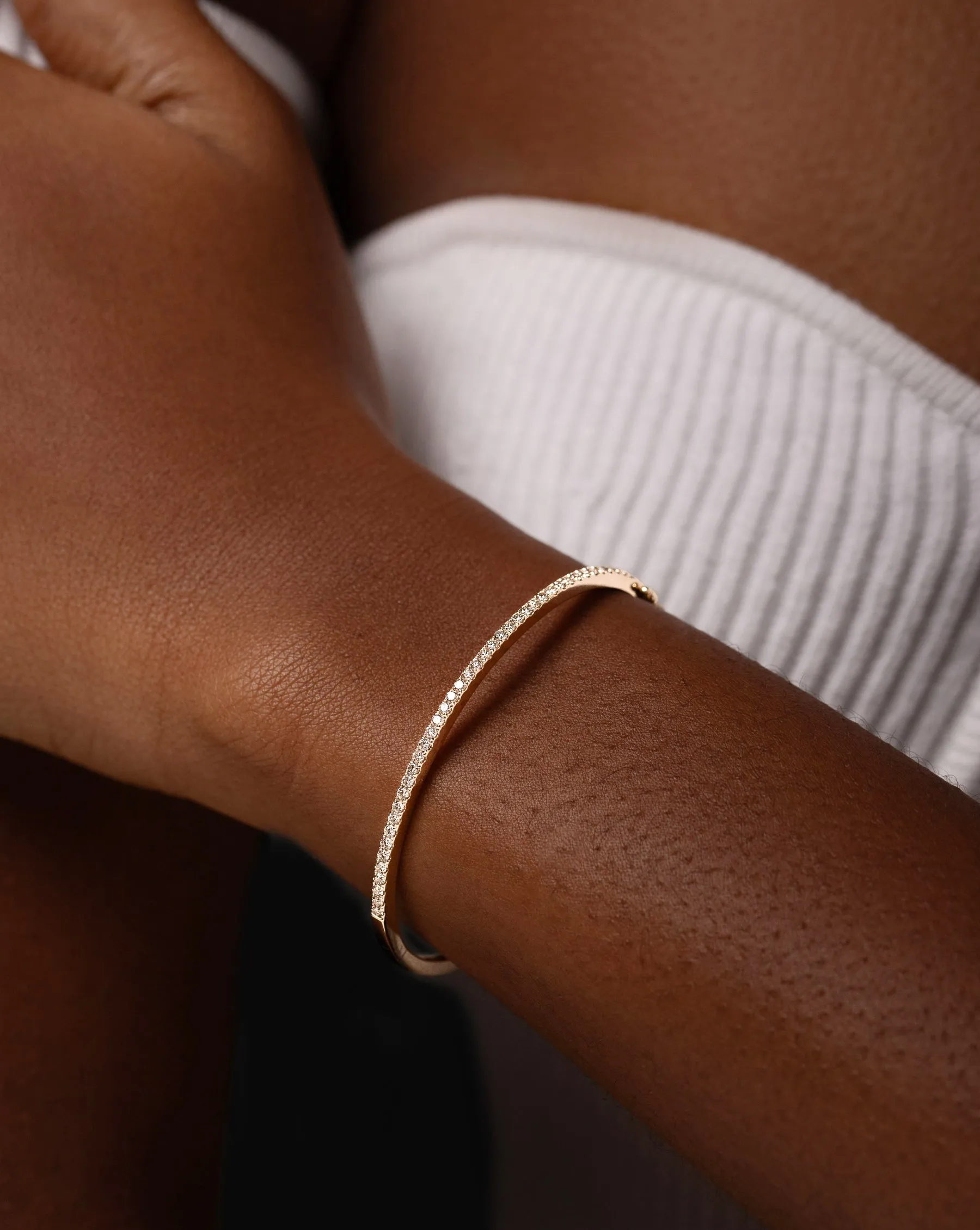 Classic Diamond Bangle
