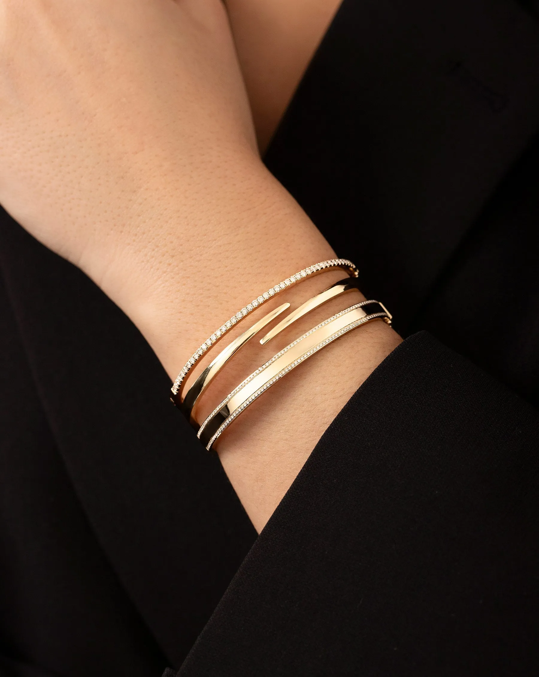 Classic Diamond Bangle