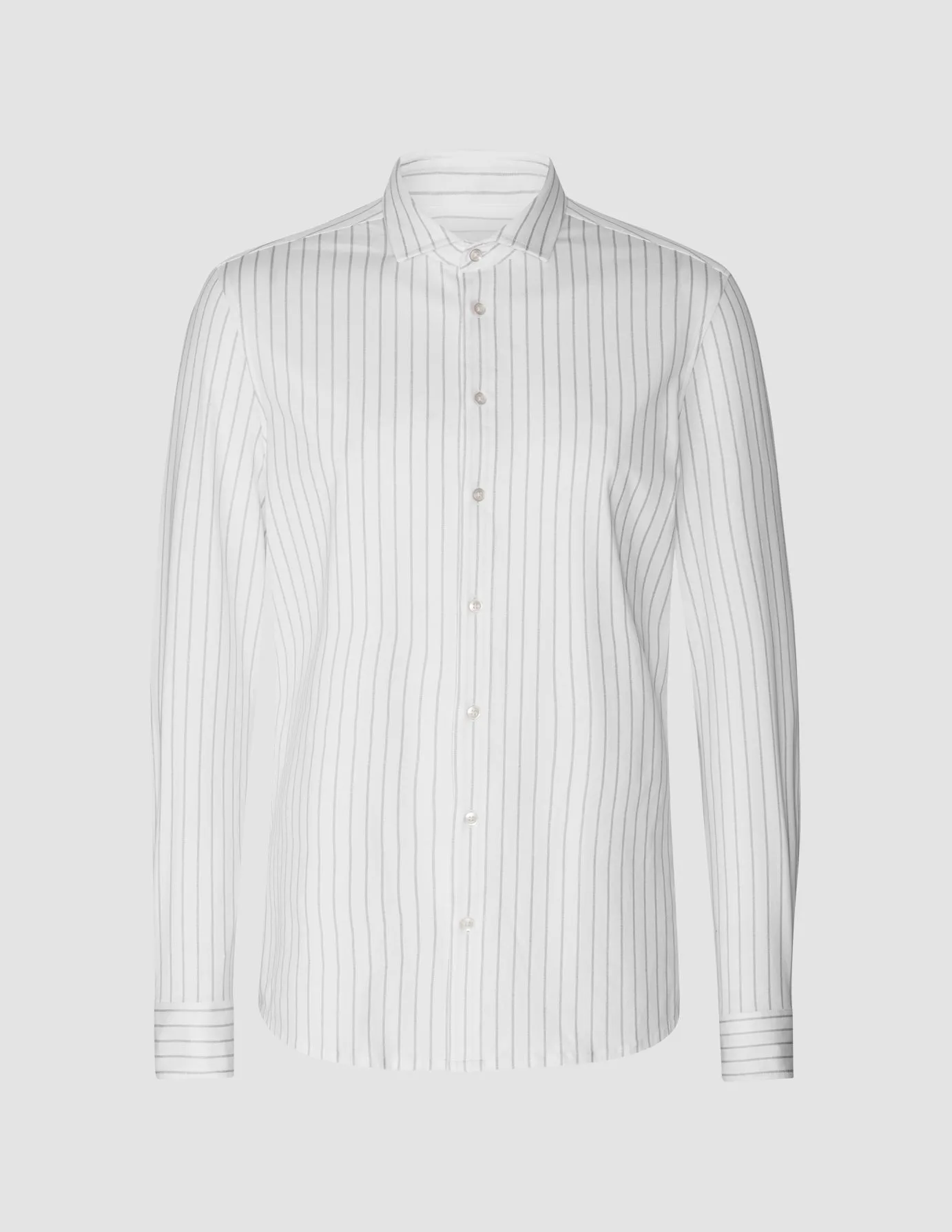 Classic Shirt Limestone Stripes Slim