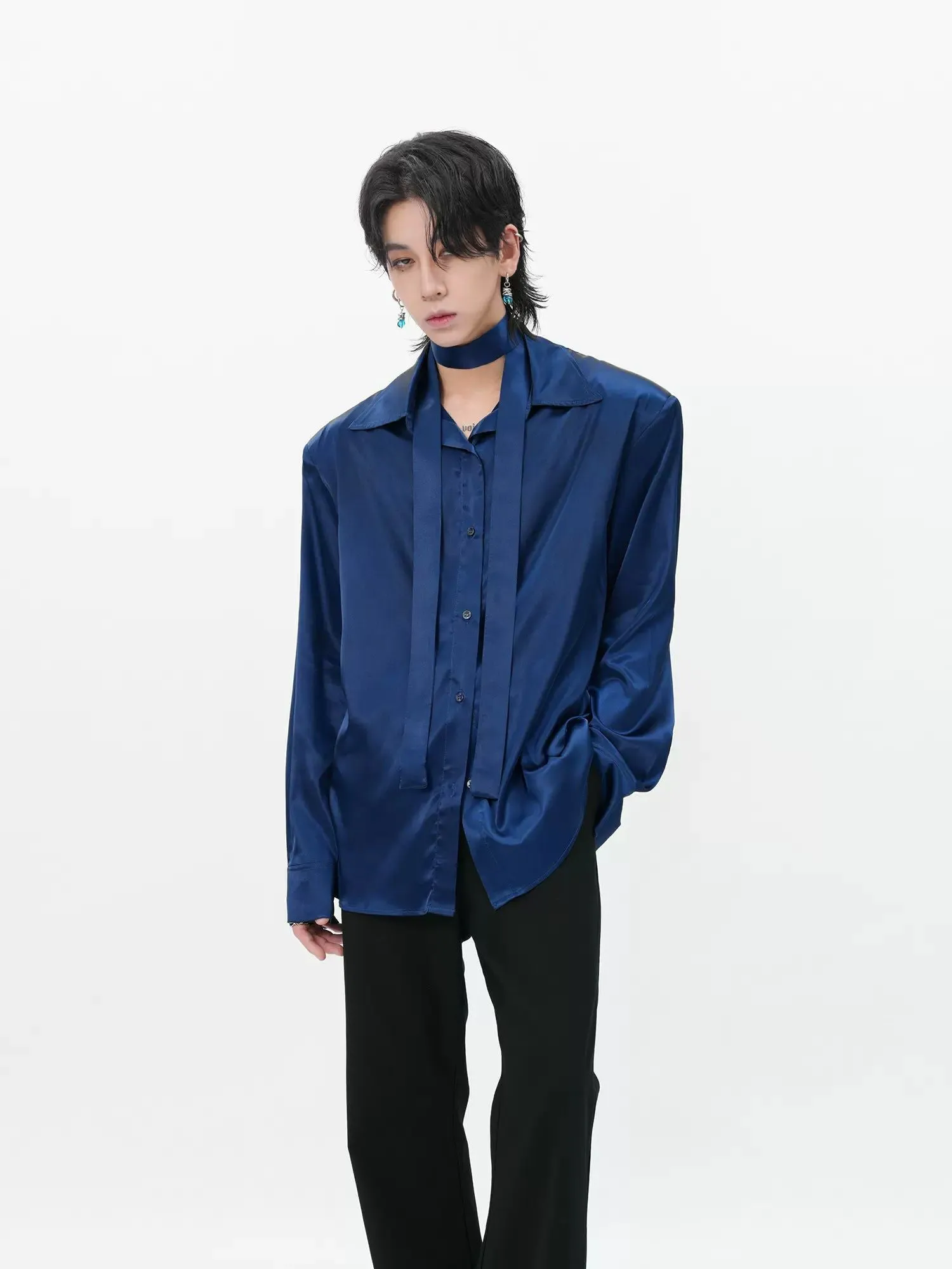 Classy Flowy Buttoned Shirt