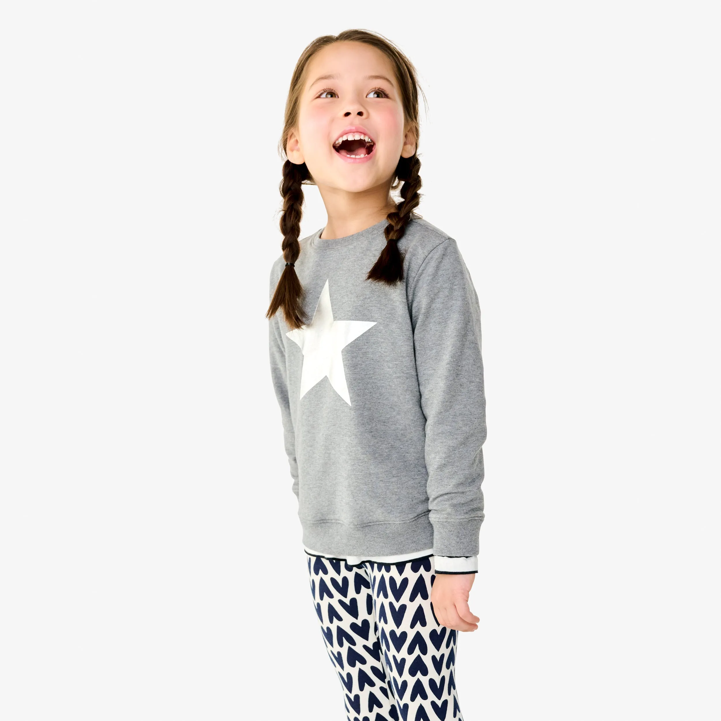 Clearance cutout star sweatshirt